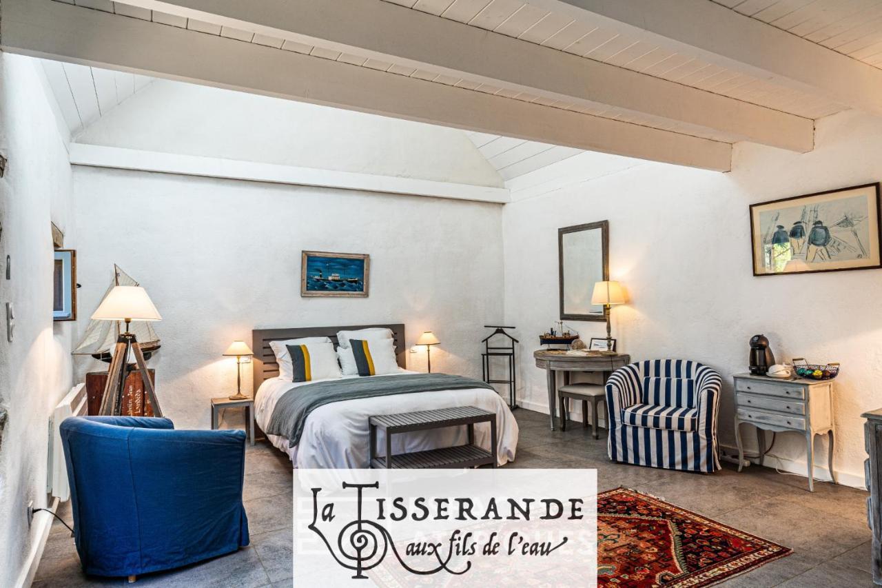 La Tisserande : Maison D'Hotes Creative & Ecologique Saint-Thégonnec Dış mekan fotoğraf