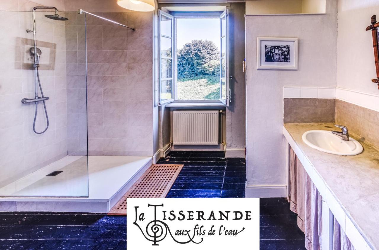 La Tisserande : Maison D'Hotes Creative & Ecologique Saint-Thégonnec Dış mekan fotoğraf