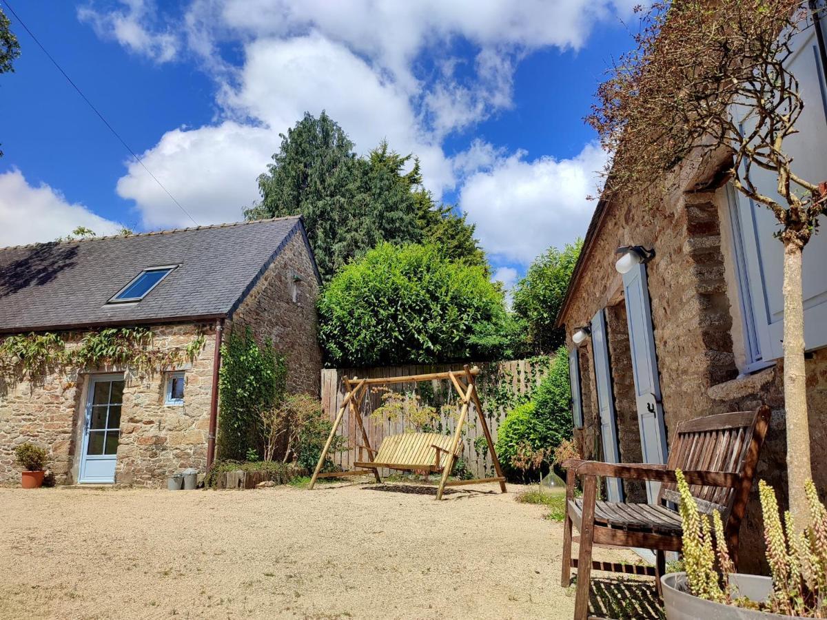 La Tisserande : Maison D'Hotes Creative & Ecologique Saint-Thégonnec Dış mekan fotoğraf
